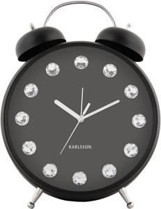 Karlsson Designový budík KA6019BK