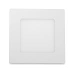 LED Solution Biely vstavaný LED panel hranatý 120 x 120mm 6W Farba svetla: Teplá biela 191071