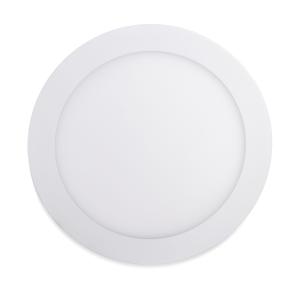 LED Solution Biely vstavaný LED panel guľatý 120mm 6W Farba svetla: Teplá biela 191074