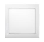 LED Solution Biely vstavaný LED panel hranatý 171 x 171mm 12W Farba svetla: Teplá biela 191168