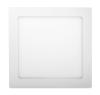 LED Solution Biely vstavaný LED panel hranatý 225 x 225mm 18W Farba svetla: Teplá biela 191095