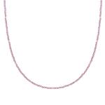 Sparkling Jewels Korálkový náhrdelník s fialovým kremeňom NLK04G-G59