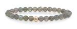 Sparkling Jewels Korálkový náramok s labradoritom SBG-GEM18-ADD-6MM