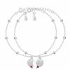 Brilio Silver Sada strieborných náramkov pre sestry SET278W (2x náramok)