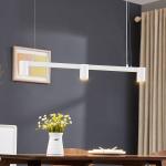 Závesné svietidlo Arcchio Brinja, biele, dĺžka 90 cm, 3 svetlá, GU10