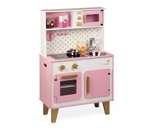 Janod Janod - Drevená kuchynka s LED doskou CANDY CHIC