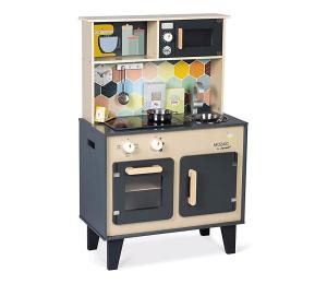 Janod Janod - Drevená kuchynka s LED doskou MOZAIC