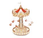 RoboTime RoboTime - 3D skladačka hracej skrinky Retiazkový kolotoč