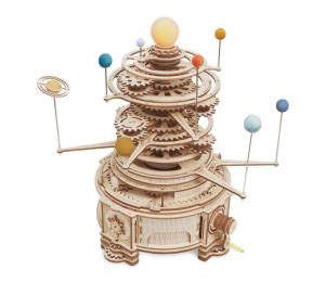 RoboTime RoboTime - 3D drevenené mechanické puzzle Planetárium