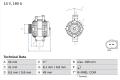 BOSCH Alternátor 0986048840