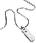 Diesel Štýlový pánsky náhrdelník s príveskom DX1116040