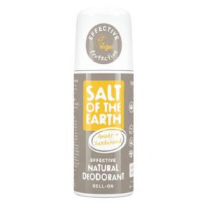 Salt Of The Earth Prírodný guličkový dezodorant s ambrou a santalom (Natural Roll On Deodorant) 75 ml