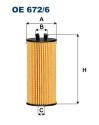 FILTRON Olejový filter OE 672/6-D