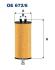 FILTRON Olejový filter OE 672/6-D