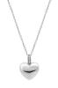 Lotus Silver Romantický strieborný náhrdelník so srdiečkom Moments LP3579-1/1