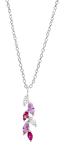 Lotus Silver Krásny strieborný náhrdelník s farebnými zirkónmi Sinfos LP3582-1/1