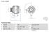 BOSCH Alternátor 0 986 047 340