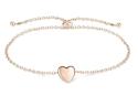 Tamaris Pozlátený náramok so srdiečkom Bold Hearts TJ-0626-B-23