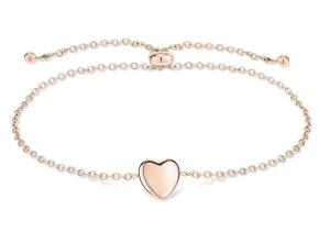 Tamaris Pozlátený náramok so srdiečkom Bold Hearts TJ-0626-B-23