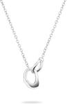 Tamaris Pôvabný oceľový náhrdelník Organic Shapes TJ-0615-N-45