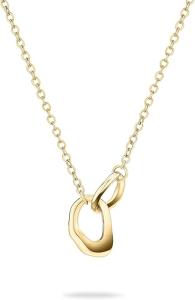 Tamaris Elegantný pozlátený náhrdelník Organic Shapes TJ-0616-N-45