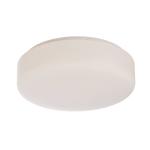 BEGA LED stropné svietidlo 50036P K3, biele, Ø 35 cm, plastové DALI