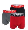 CRISTIANO RONALDO CR7 - 3PACK cotton stretch red & black boxerky