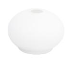 Náhradné sklo k lustru E14 pr. 15 cm biela