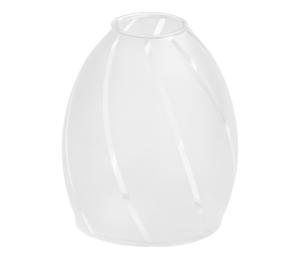 Náhradné sklo k lustru E14 pr. 9 cm biela