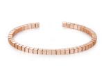 Rosato Pevný bronzový náramok Cubica RZB031 6 cm