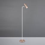Stojacia lampa Marley, hnedá/svetlosivá, výška 151 cm, kov