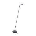 LED dobíjacia stojacia lampa Round Move, 1-svetelná čierna 142 cm CCT dim