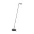 LED dobíjacia stojacia lampa Round Move, 1-svetelná čierna 142 cm CCT dim