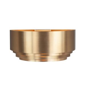 Nástenné svietidlo Elena, mosadz, šírka 30 cm, hliník, E14