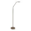Dobíjacia stojacia lampa LED Comfort, bronzová, 135 cm, kovový stmievač CCT