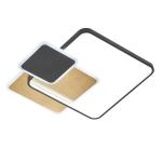 Stropné svietidlo Tomo LED, čierna/zlatá, 53 cm, kov Diaľkové ovládanie CCT