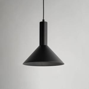 Vitrum kužeľové závesné svetlo, čierne, kužeľové, Ø 26 cm