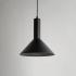 Vitrum kužeľové závesné svetlo, čierne, kužeľové, Ø 26 cm