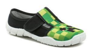 Raweks Borys B8 zeleno čierne detské papuče EUR 35