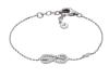 Emporio Armani Strieborný náramok Nekonečno s kubickými zirkónmi EG3598040
