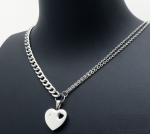 Linda`s Jewelry Náhrdelník Srdce chirurgická oceľ INH220