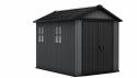 KETER Záhradný domček  ISAAC Plus 9 x 7,5 | sivá