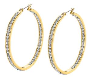 Lotus Style Kruhové náušnice z ocele Urban Woman LS2356-4/2