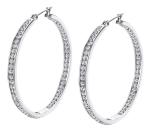 Lotus Style Kruhové náušnice z ocele Urban Woman LS2356-4/1