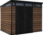 KETER Záhradný domček CRAMP 9 x 7 | orech