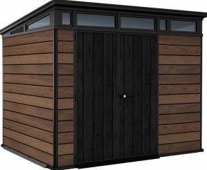 KETER Záhradný domček CRAMP 9 x 7 | orech