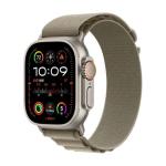 Apple Watch Ultra 2 GPS + Cellular 49mm Titanium Case with Olive Alpine Loop - Large - Trieda A