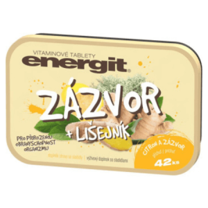 ENERGIT Zázvor + lišajník 42 tabliet