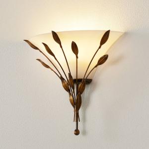 Nástenné svietidlo CAMPANA s dekorom listov
