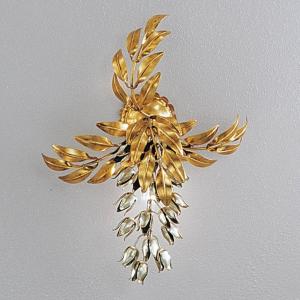 Nástenné svietidlo PIOGGIA D-Oro, 1-svetelné.